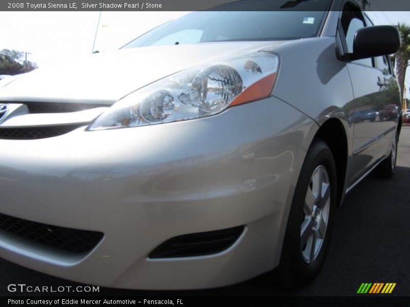 Silver Shadow Pearl / Stone 2008 Toyota Sienna LE