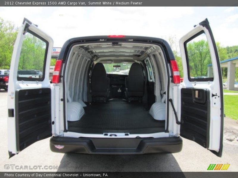 Summit White / Medium Pewter 2012 Chevrolet Express 1500 AWD Cargo Van