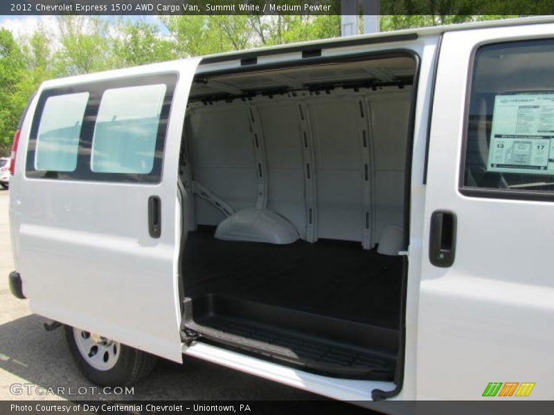 Summit White / Medium Pewter 2012 Chevrolet Express 1500 AWD Cargo Van