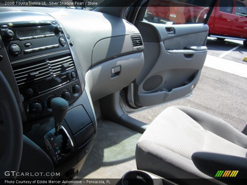 Silver Shadow Pearl / Stone 2008 Toyota Sienna LE