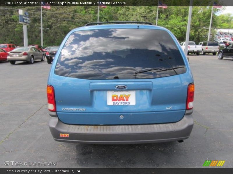Light Sapphire Blue Metallic / Medium Graphite 2001 Ford Windstar LX