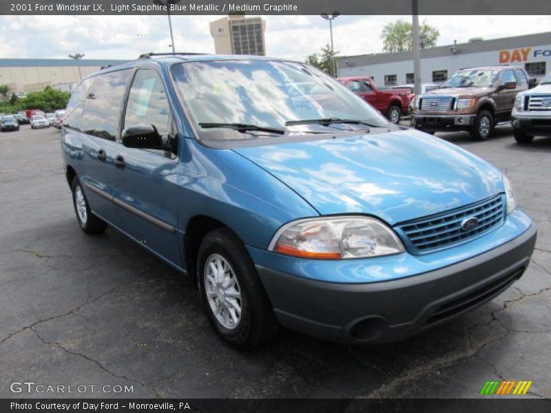 Light Sapphire Blue Metallic / Medium Graphite 2001 Ford Windstar LX