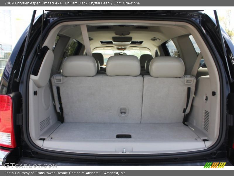 Brilliant Black Crystal Pearl / Light Graystone 2009 Chrysler Aspen Limited 4x4
