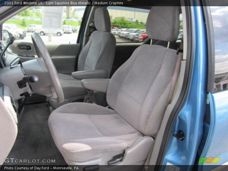 Light Sapphire Blue Metallic / Medium Graphite 2001 Ford Windstar LX