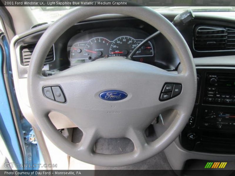 Light Sapphire Blue Metallic / Medium Graphite 2001 Ford Windstar LX