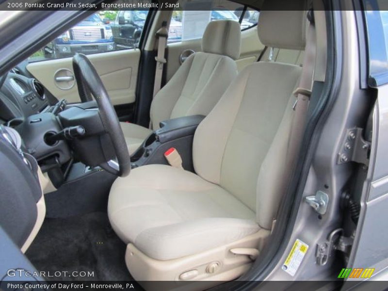 Bronzestone Metallic / Sand 2006 Pontiac Grand Prix Sedan