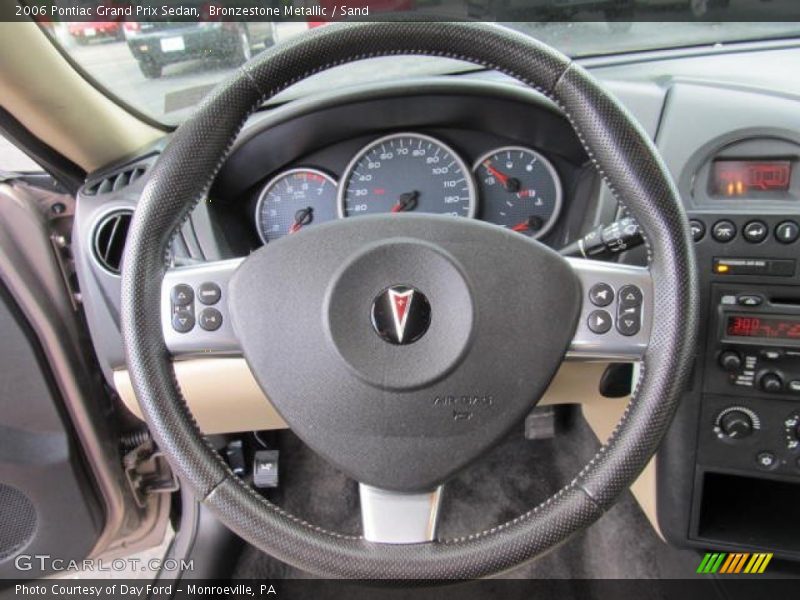 Bronzestone Metallic / Sand 2006 Pontiac Grand Prix Sedan