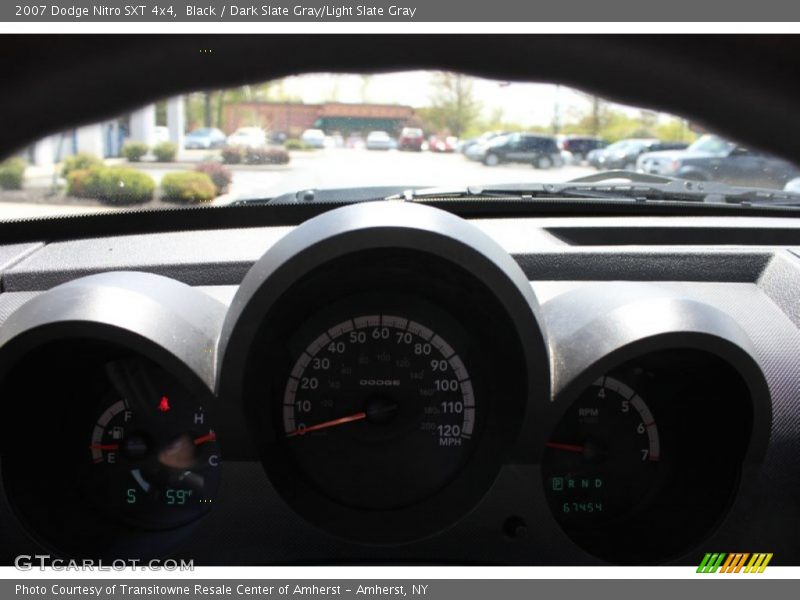 Black / Dark Slate Gray/Light Slate Gray 2007 Dodge Nitro SXT 4x4