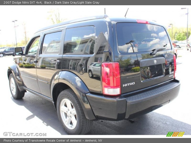 Black / Dark Slate Gray/Light Slate Gray 2007 Dodge Nitro SXT 4x4