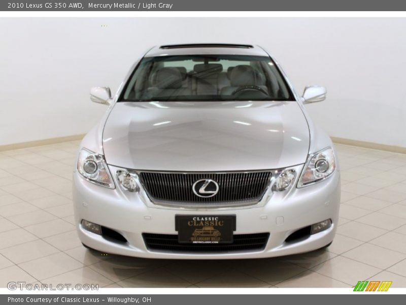 Mercury Metallic / Light Gray 2010 Lexus GS 350 AWD