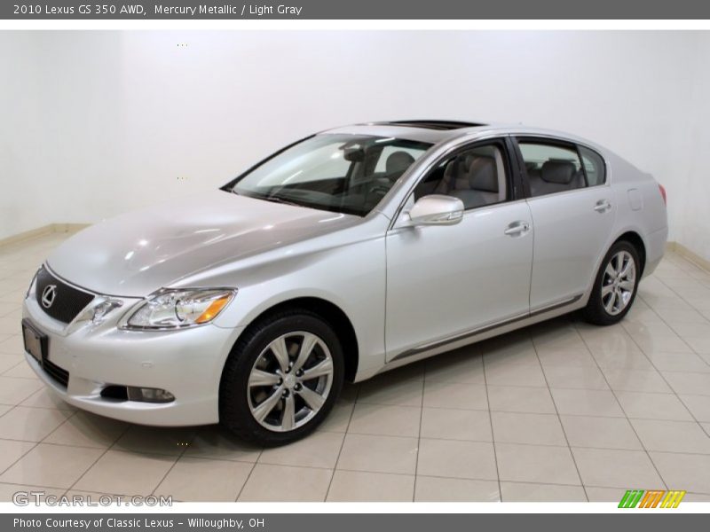 Mercury Metallic / Light Gray 2010 Lexus GS 350 AWD