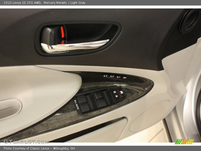 Mercury Metallic / Light Gray 2010 Lexus GS 350 AWD