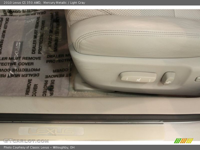 Mercury Metallic / Light Gray 2010 Lexus GS 350 AWD