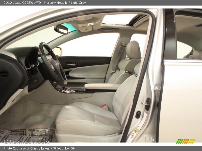 Mercury Metallic / Light Gray 2010 Lexus GS 350 AWD