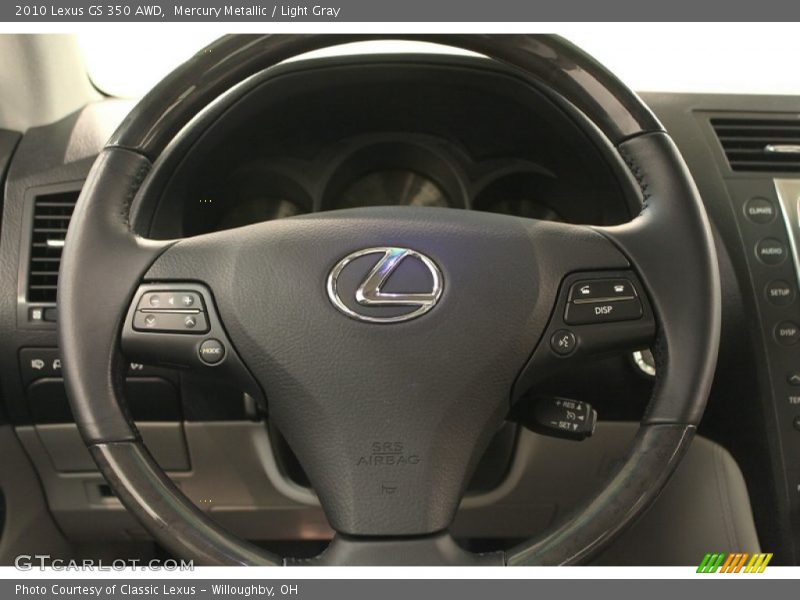 Mercury Metallic / Light Gray 2010 Lexus GS 350 AWD