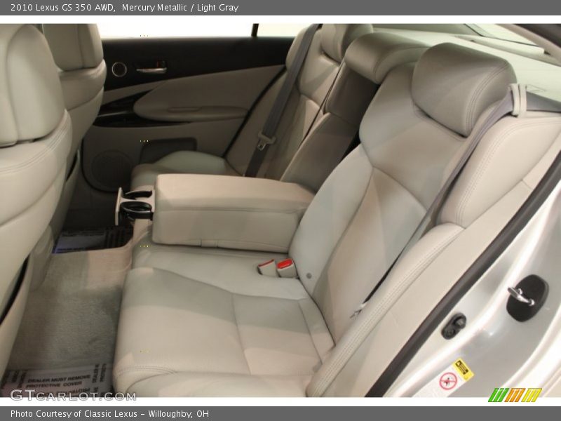 Mercury Metallic / Light Gray 2010 Lexus GS 350 AWD