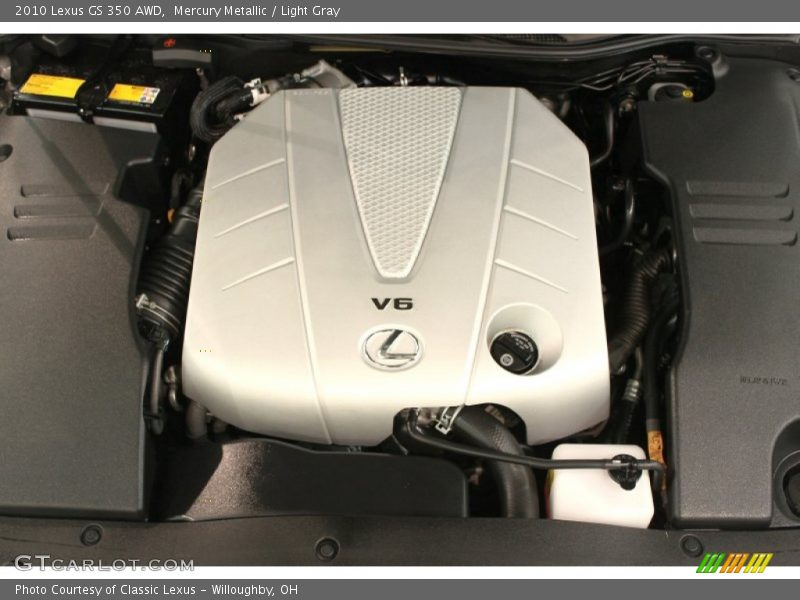 Mercury Metallic / Light Gray 2010 Lexus GS 350 AWD
