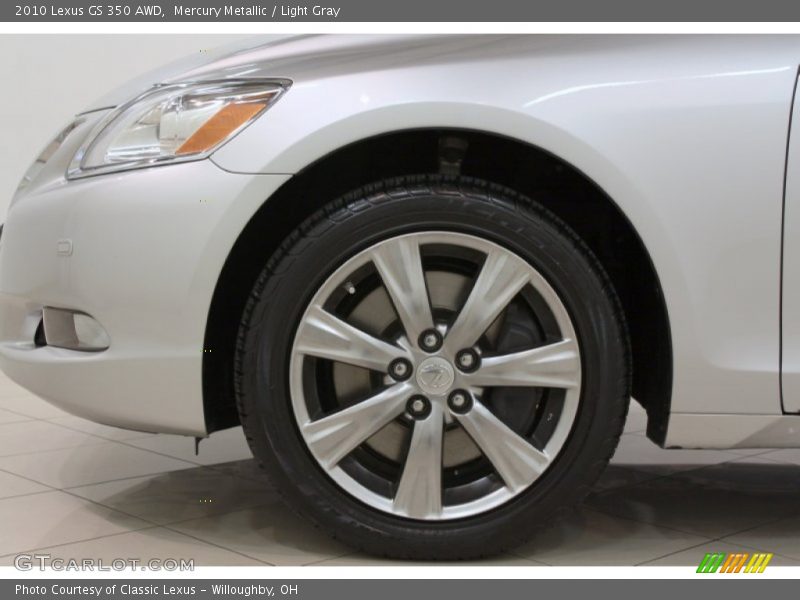 Mercury Metallic / Light Gray 2010 Lexus GS 350 AWD