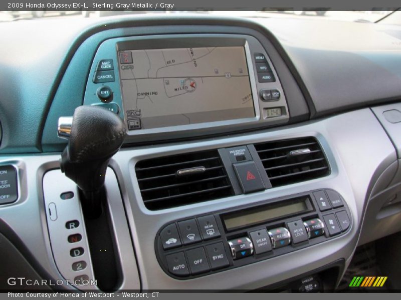 Sterling Gray Metallic / Gray 2009 Honda Odyssey EX-L