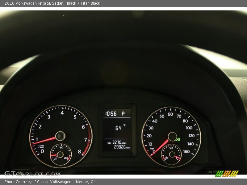 Black / Titan Black 2010 Volkswagen Jetta SE Sedan