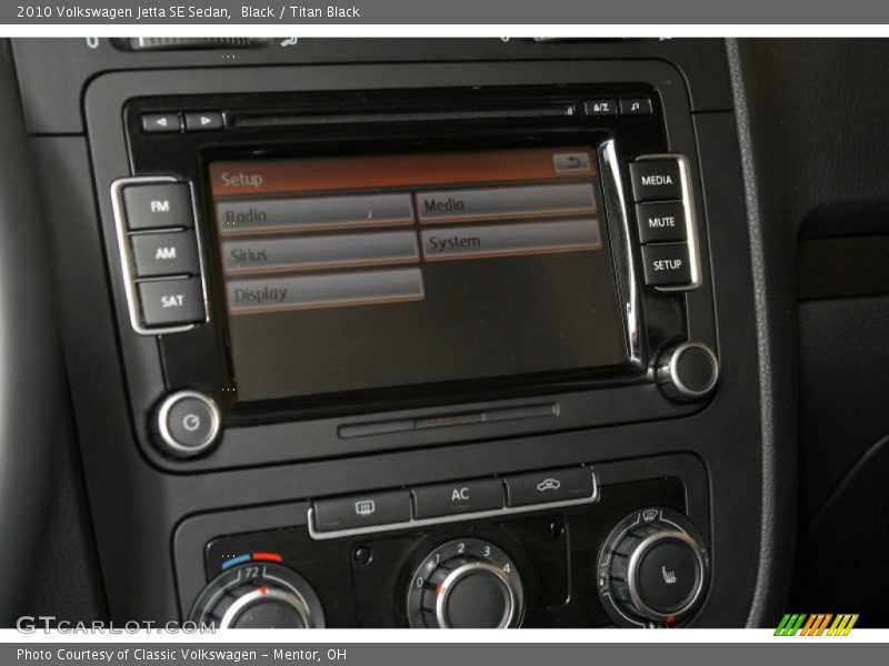 Black / Titan Black 2010 Volkswagen Jetta SE Sedan