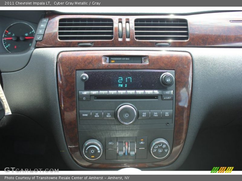 Cyber Gray Metallic / Gray 2011 Chevrolet Impala LT