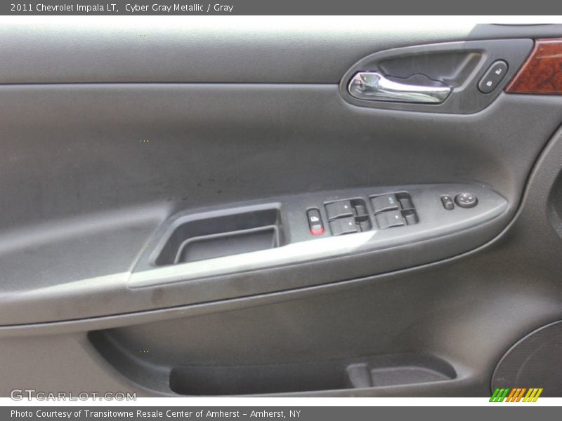 Cyber Gray Metallic / Gray 2011 Chevrolet Impala LT