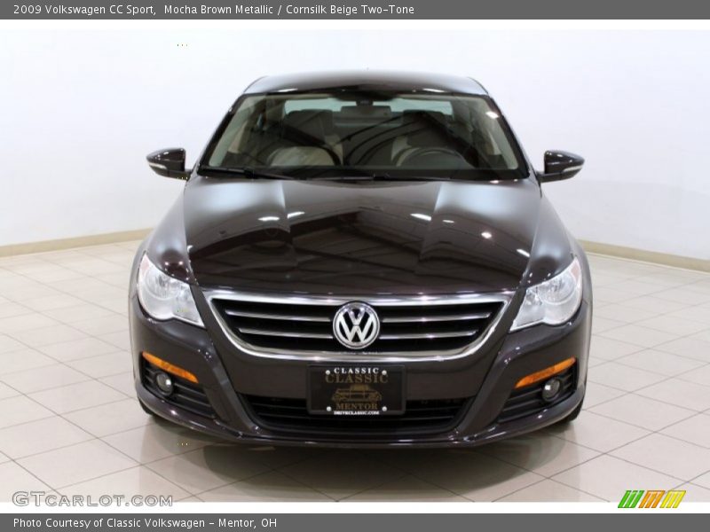 Mocha Brown Metallic / Cornsilk Beige Two-Tone 2009 Volkswagen CC Sport