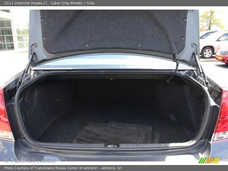 Cyber Gray Metallic / Gray 2011 Chevrolet Impala LT