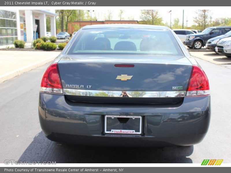 Cyber Gray Metallic / Gray 2011 Chevrolet Impala LT