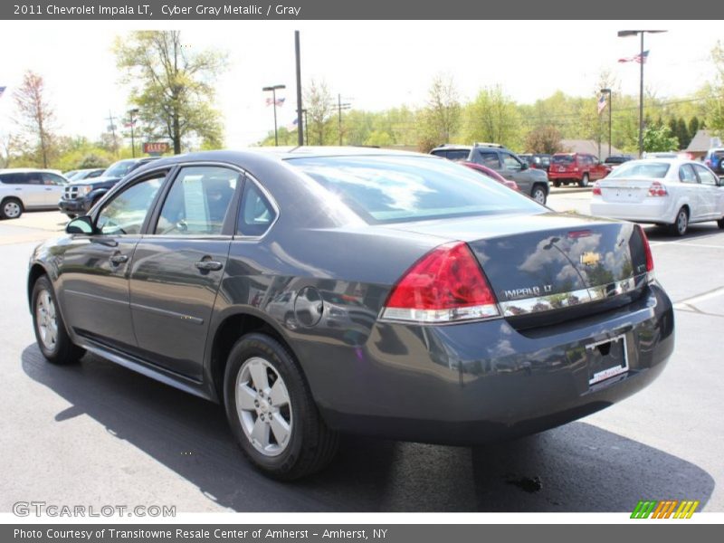 Cyber Gray Metallic / Gray 2011 Chevrolet Impala LT