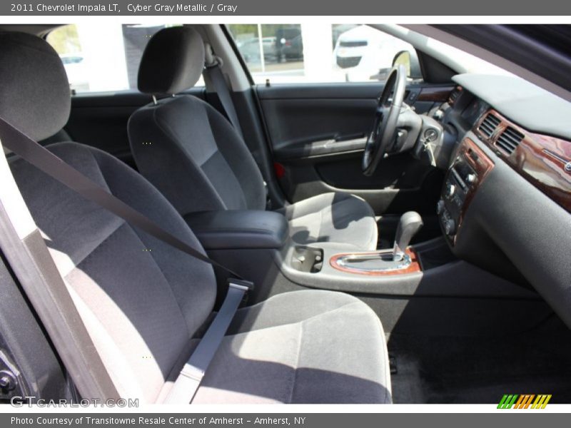 Cyber Gray Metallic / Gray 2011 Chevrolet Impala LT