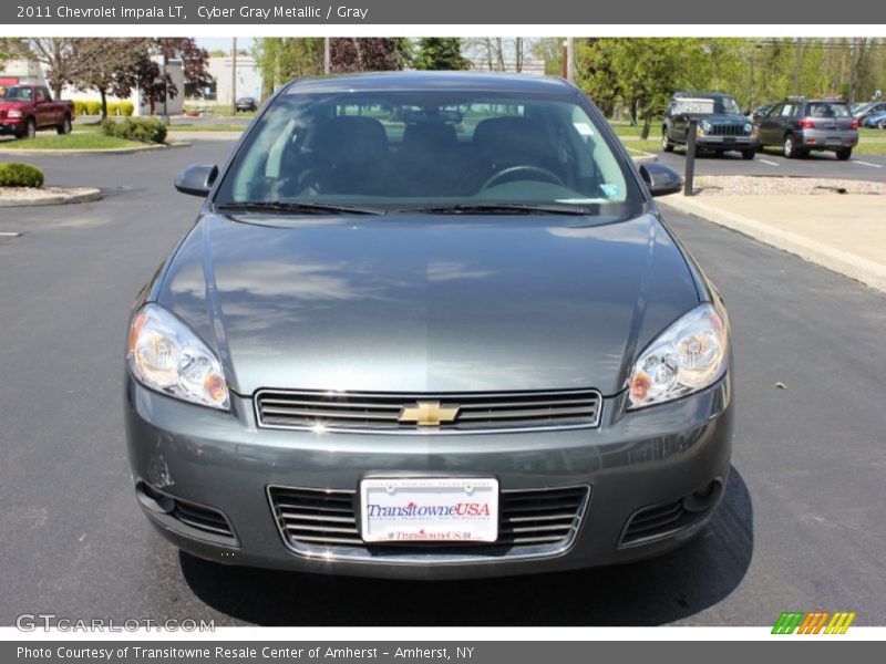 Cyber Gray Metallic / Gray 2011 Chevrolet Impala LT