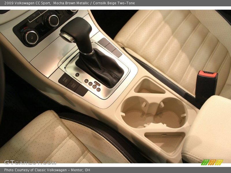 Mocha Brown Metallic / Cornsilk Beige Two-Tone 2009 Volkswagen CC Sport