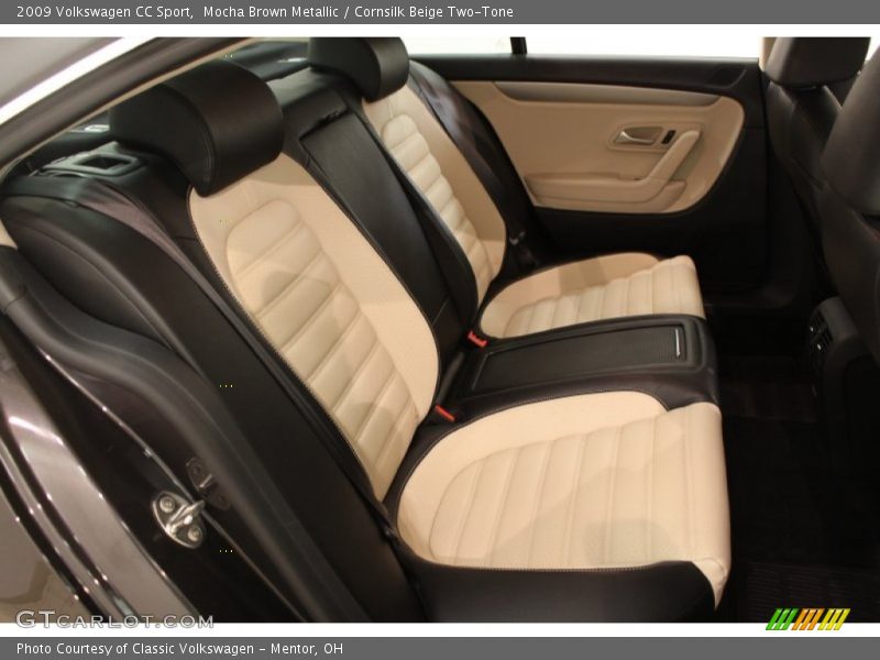 Mocha Brown Metallic / Cornsilk Beige Two-Tone 2009 Volkswagen CC Sport