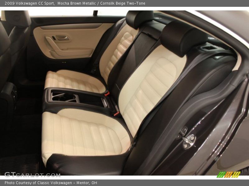 Mocha Brown Metallic / Cornsilk Beige Two-Tone 2009 Volkswagen CC Sport
