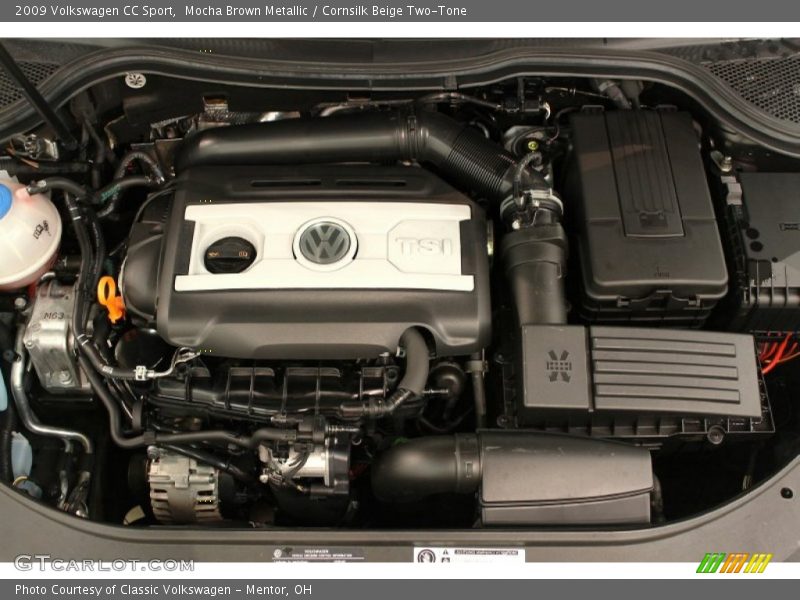 Mocha Brown Metallic / Cornsilk Beige Two-Tone 2009 Volkswagen CC Sport