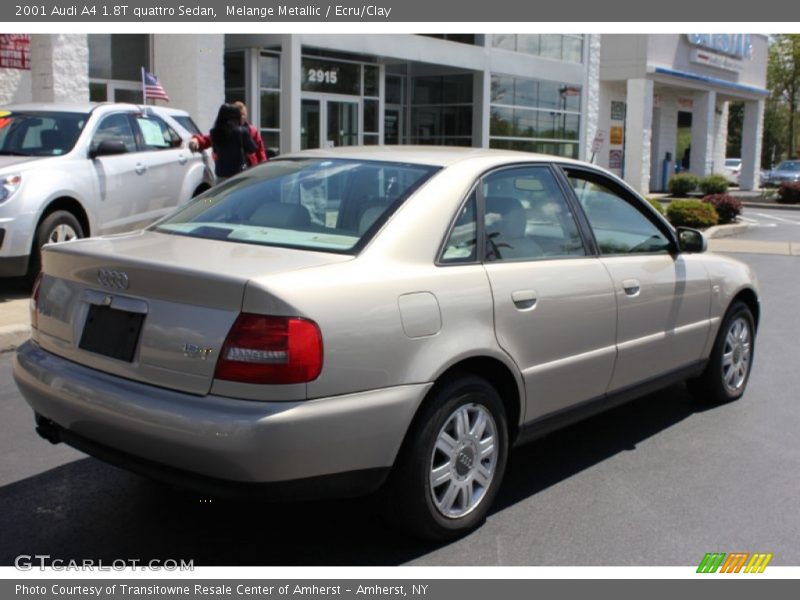 Melange Metallic / Ecru/Clay 2001 Audi A4 1.8T quattro Sedan