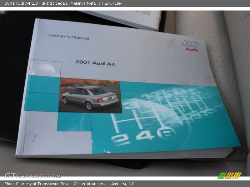 Melange Metallic / Ecru/Clay 2001 Audi A4 1.8T quattro Sedan