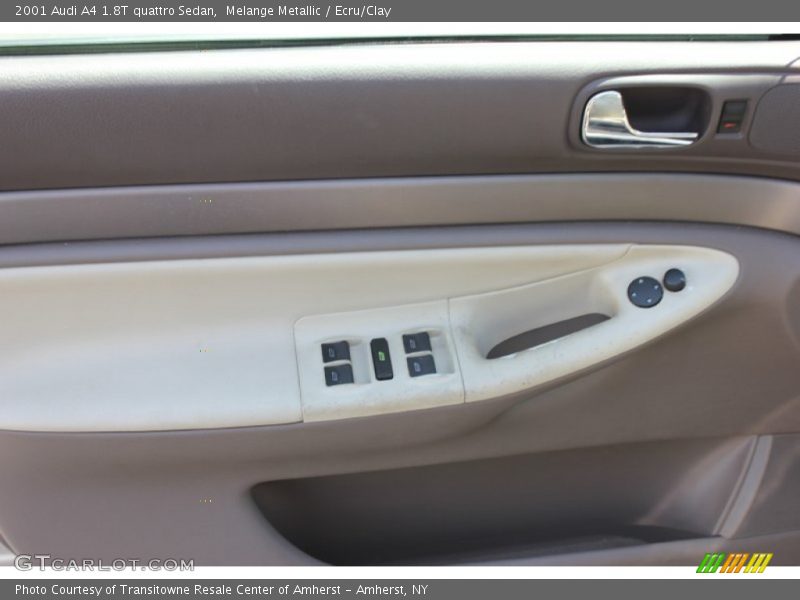 Melange Metallic / Ecru/Clay 2001 Audi A4 1.8T quattro Sedan