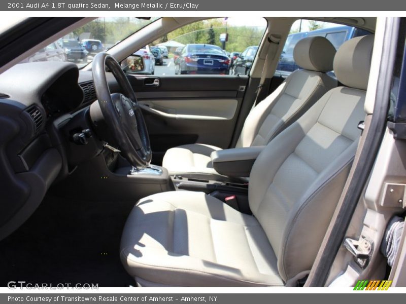 Melange Metallic / Ecru/Clay 2001 Audi A4 1.8T quattro Sedan