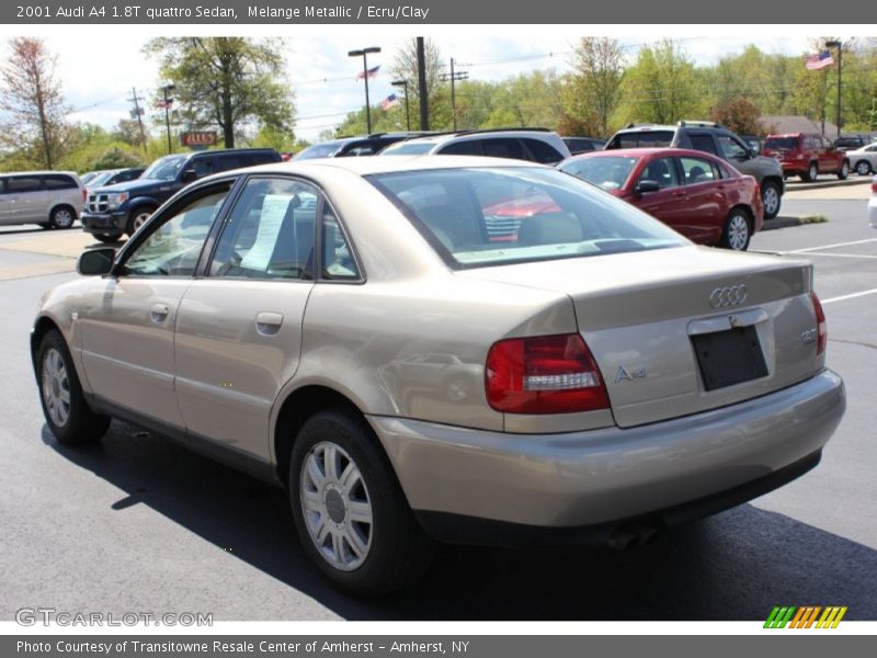 Melange Metallic / Ecru/Clay 2001 Audi A4 1.8T quattro Sedan