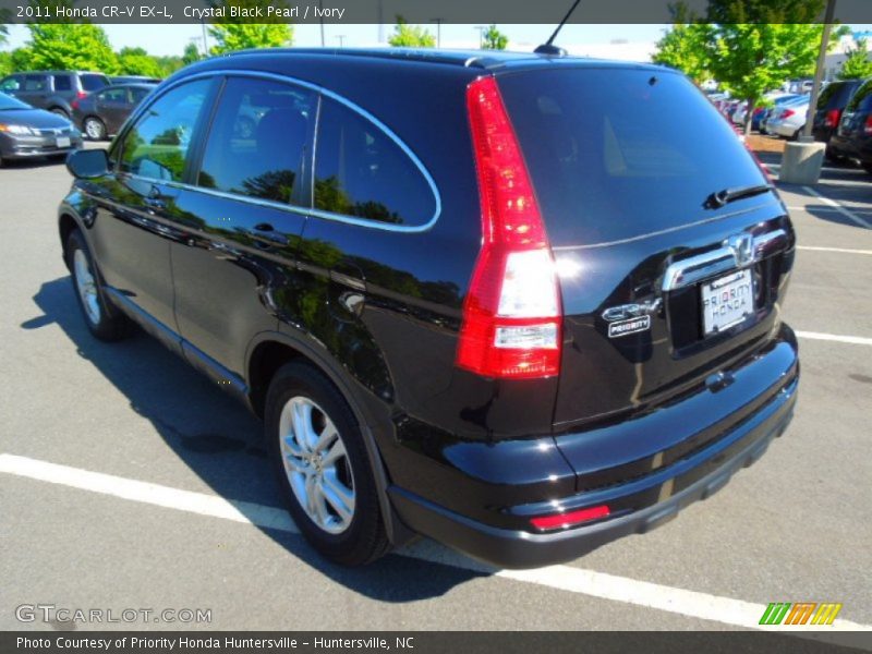Crystal Black Pearl / Ivory 2011 Honda CR-V EX-L
