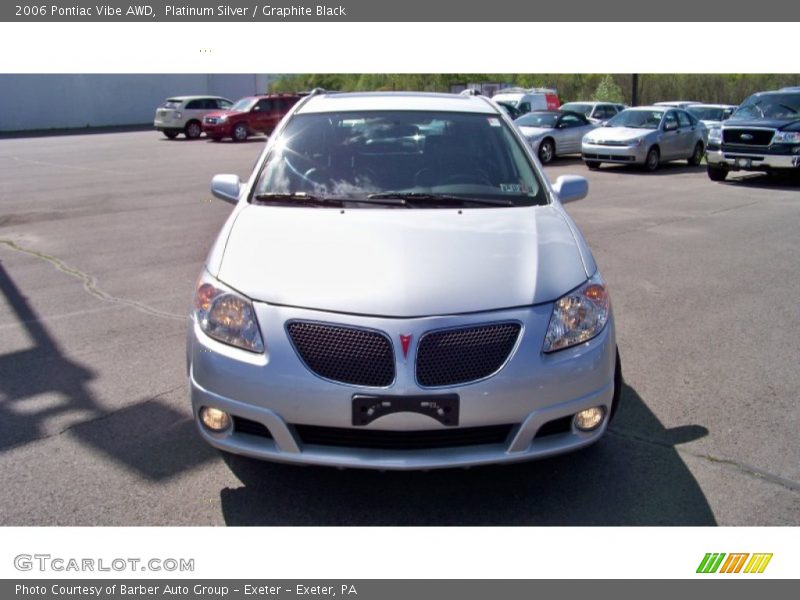 Platinum Silver / Graphite Black 2006 Pontiac Vibe AWD