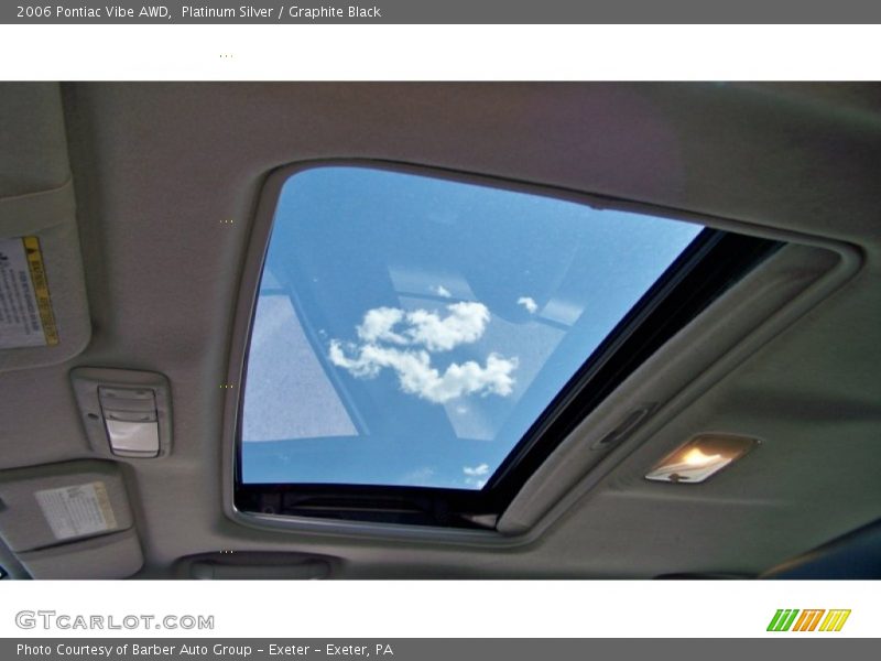 Platinum Silver / Graphite Black 2006 Pontiac Vibe AWD