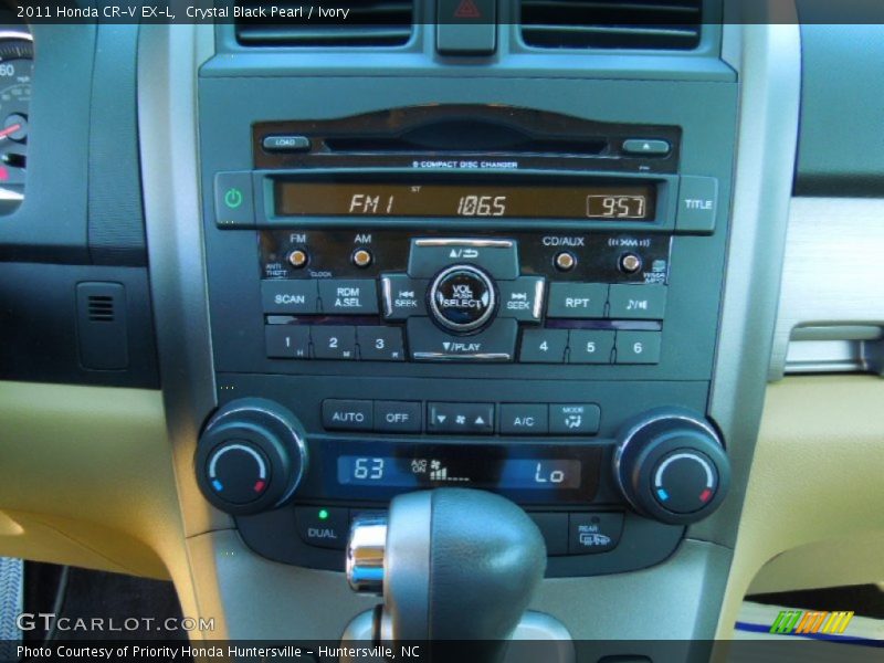 Crystal Black Pearl / Ivory 2011 Honda CR-V EX-L