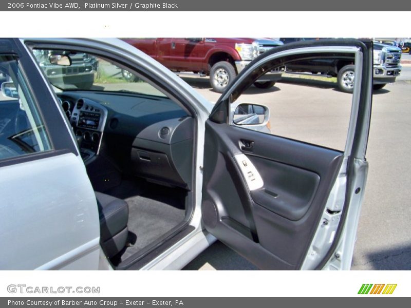 Platinum Silver / Graphite Black 2006 Pontiac Vibe AWD