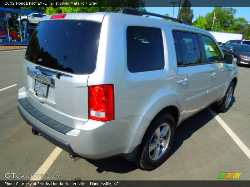 Billet Silver Metallic / Gray 2009 Honda Pilot EX-L