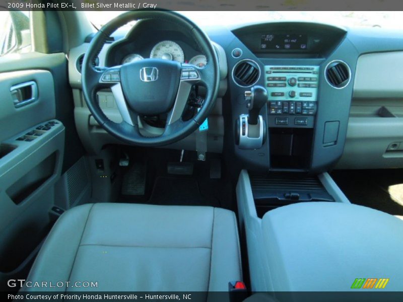 Billet Silver Metallic / Gray 2009 Honda Pilot EX-L