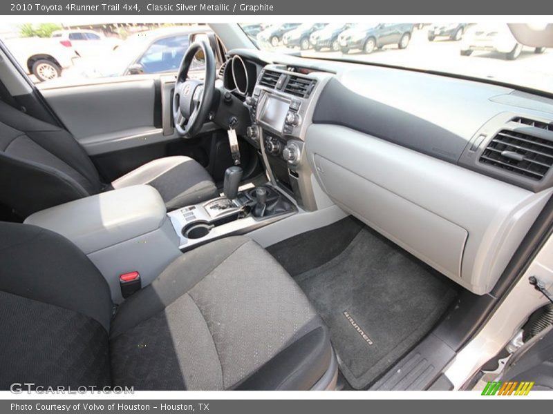 Classic Silver Metallic / Graphite 2010 Toyota 4Runner Trail 4x4